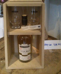 Whisky Flasche Oerbaek Isle of Fionia Cask No 1