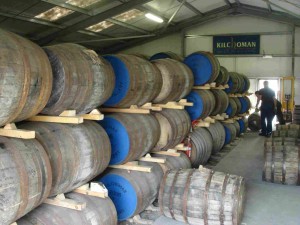 Lagerhaus Fässer Kilchoman