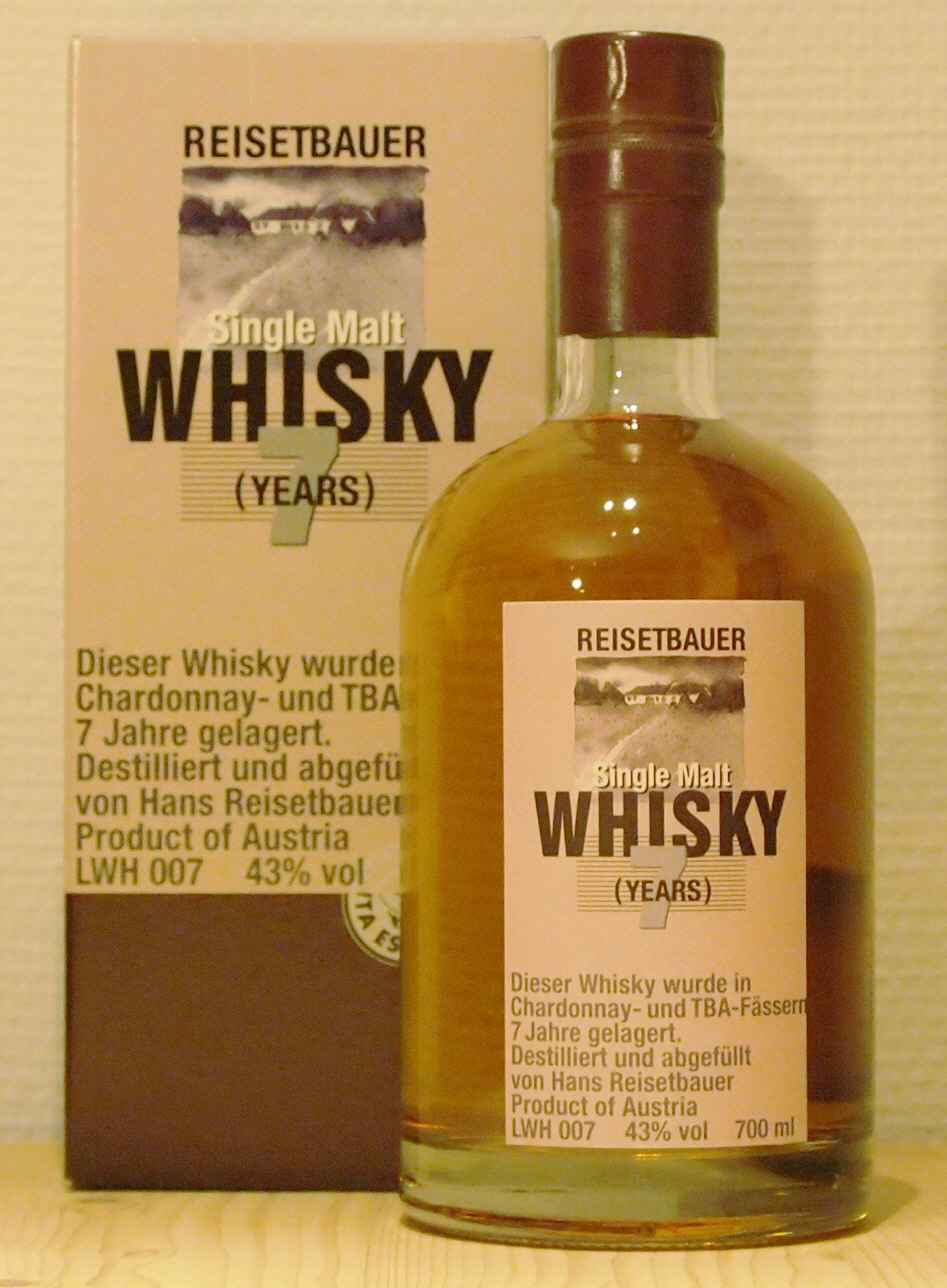 Whisk Reisetbauer 7 Years Whisky Single Malt Reisetbauer 7 Years