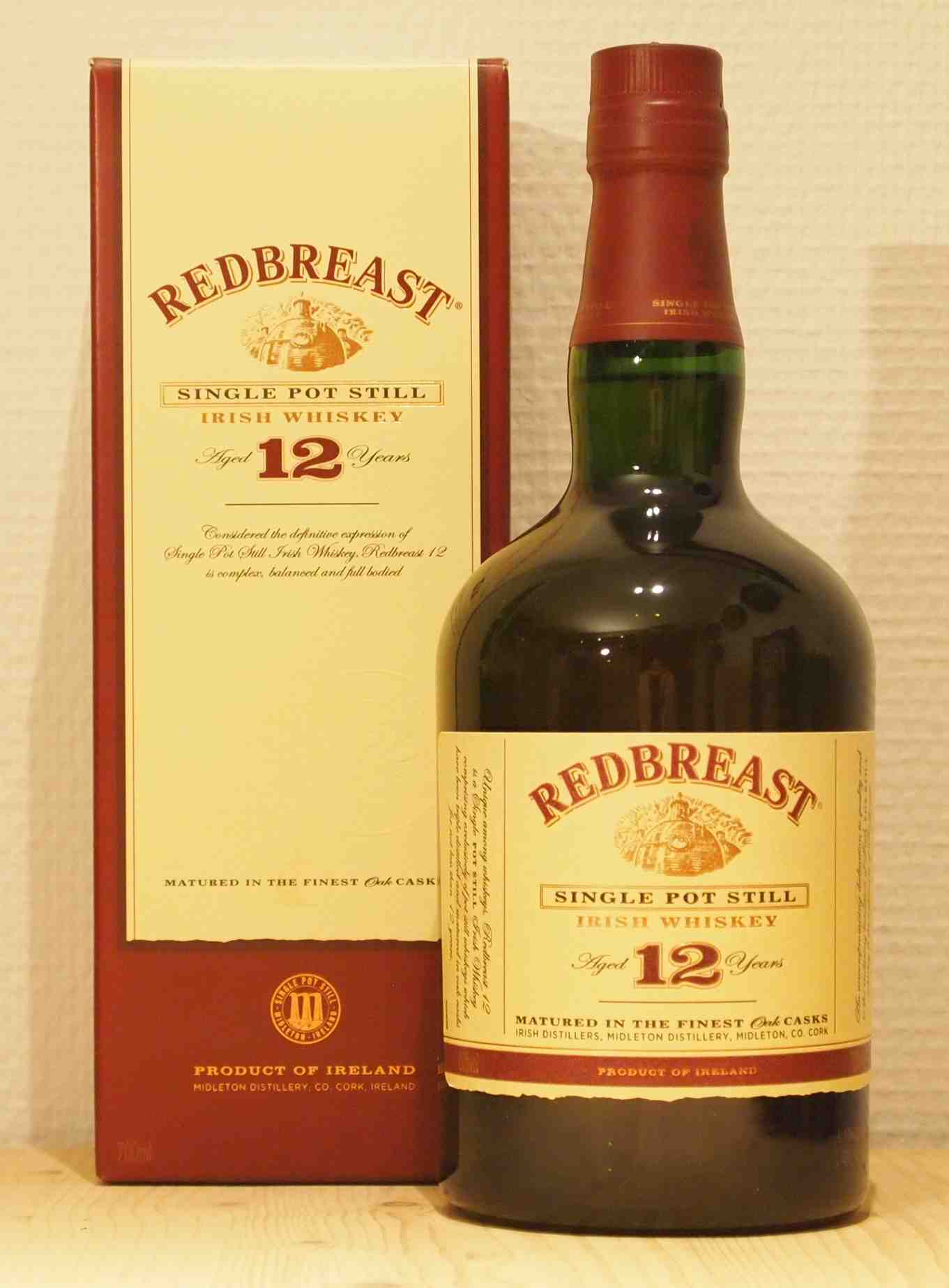 Whisky Redbreast 12yo Single Malt Whisky Redbreast 12yo
