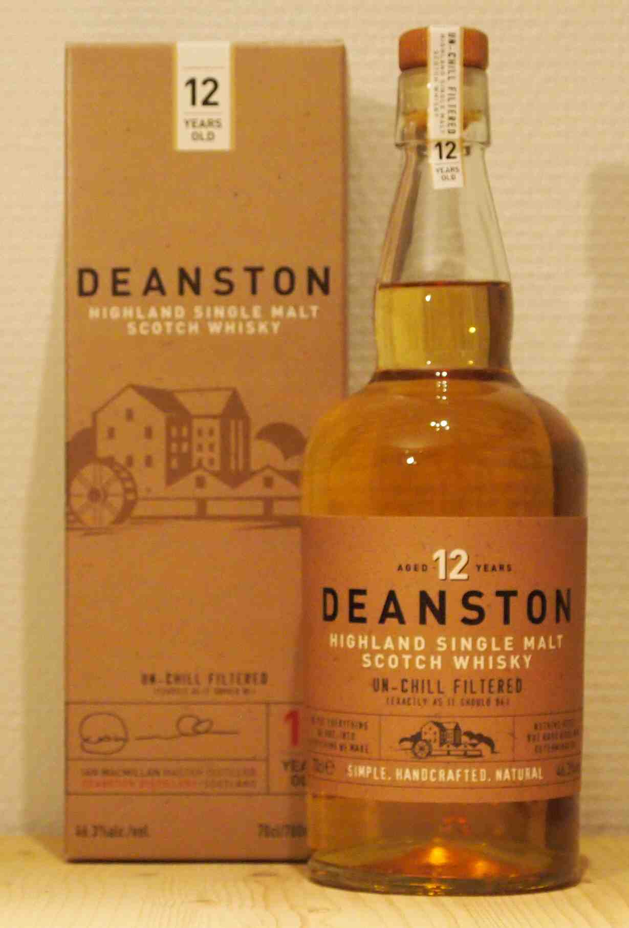 Whisky Deanston 12yo Single Malt Whisky Deanston 12yo