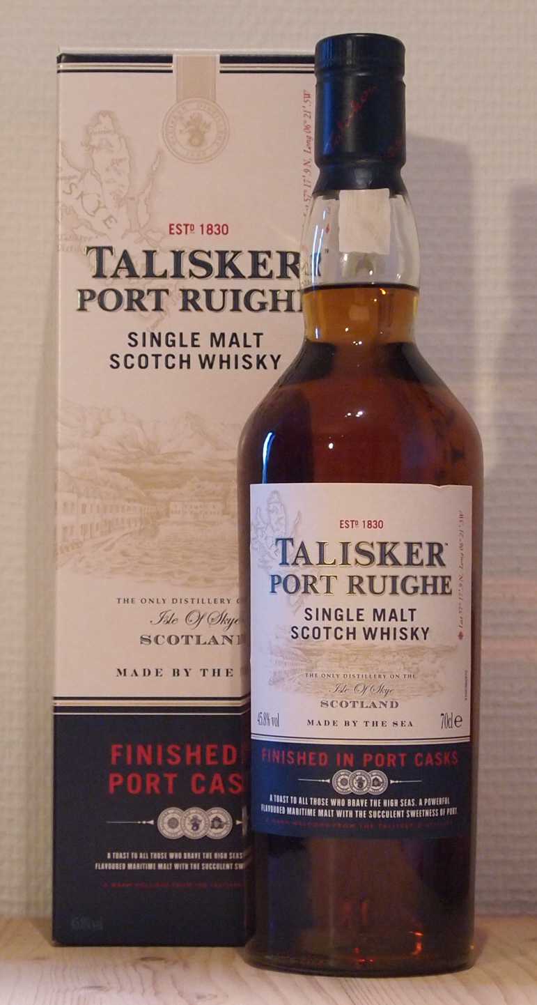 Whisky Talisker Port Ruighe Single Malt Whisky Talisker Port Ruighe