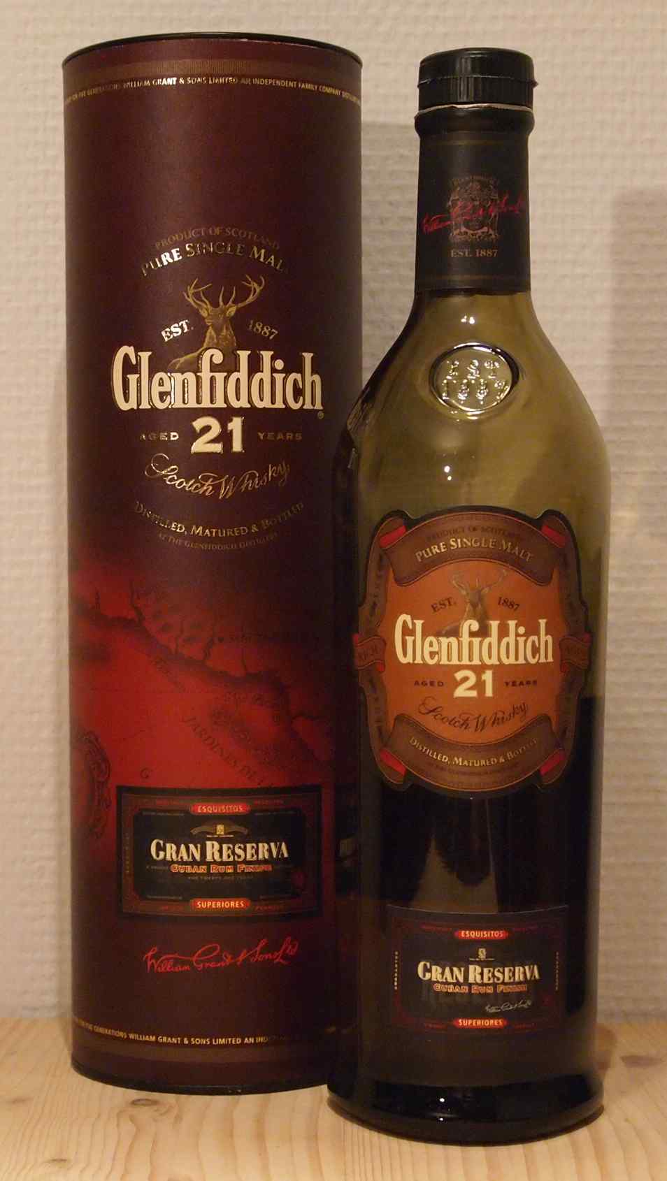 Whisky Glenfiddich 21yo Gran Reserva Single Malt Whisky Glenfiddich 21yo Gran Reserva