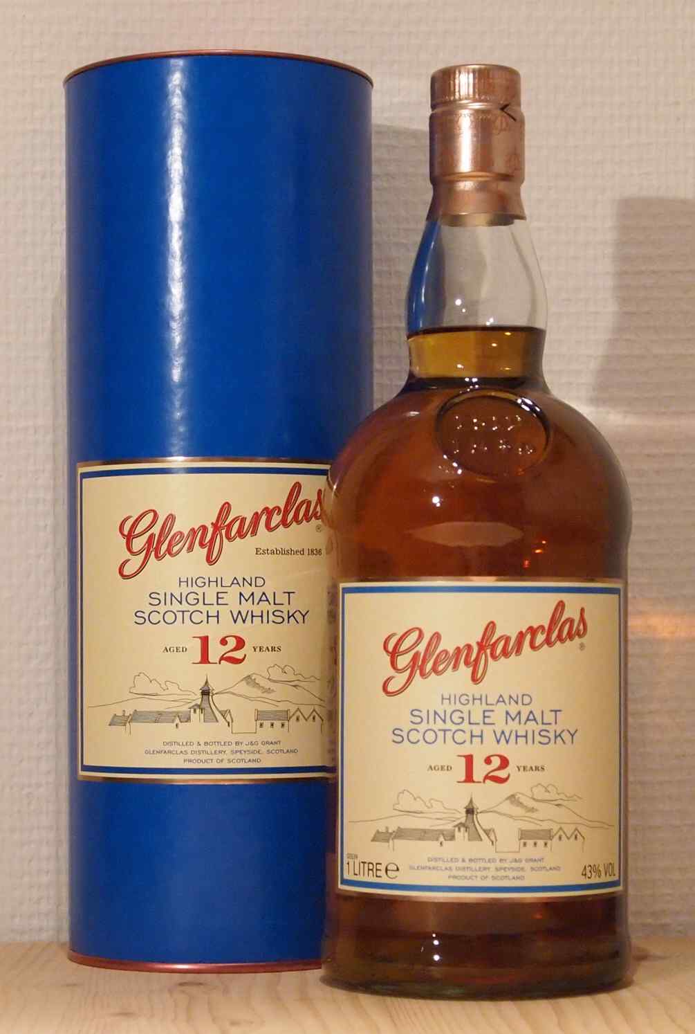 Whisky Glenfarclas 12yo Single Malt Whisky Glenfarclas 12yo