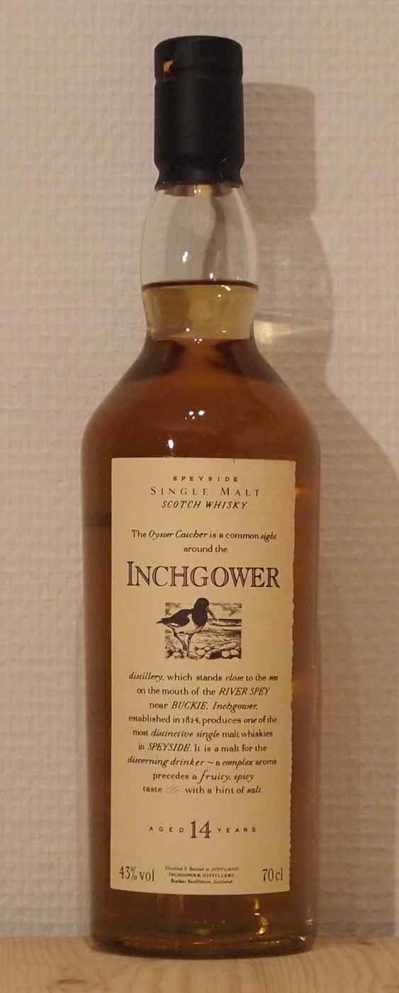 Whisky Inchgower 14yo, Flora & Fauna Single Malt Whisky Inchgower 14yo, Flora & Fauna