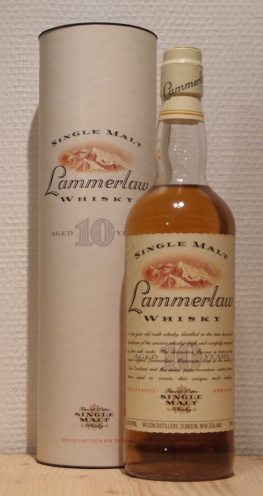 Whisky Lammerlaw 10yo Single Malt Whisky Lammerlaw 10yo