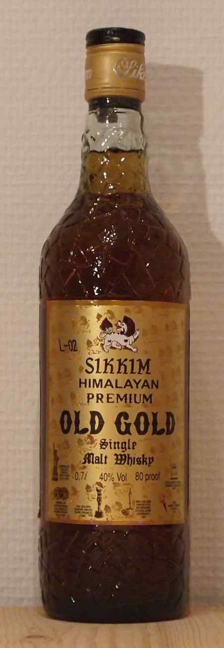 Whisky Sikkim Old Gold Single Malt Whisky Sikkim Old Gold