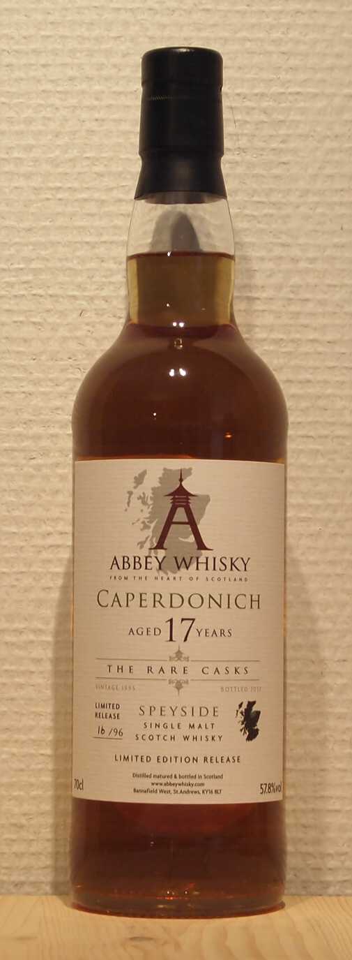 Whisky Caperdonich 17yo, Abbey Whisky, 2012 Single Malt Whisky Caperdonich 17yo, Abbey Whisky, 2012
