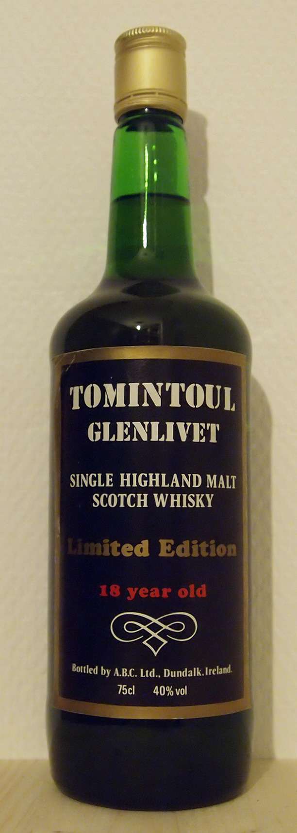 Whisky Tomintoul 18yo, Limited Edition, 1967 Single Malt Whisky Tomintoul 18yo, Limited Edition, 1967