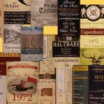 Caperdonich 1972 Label Collage